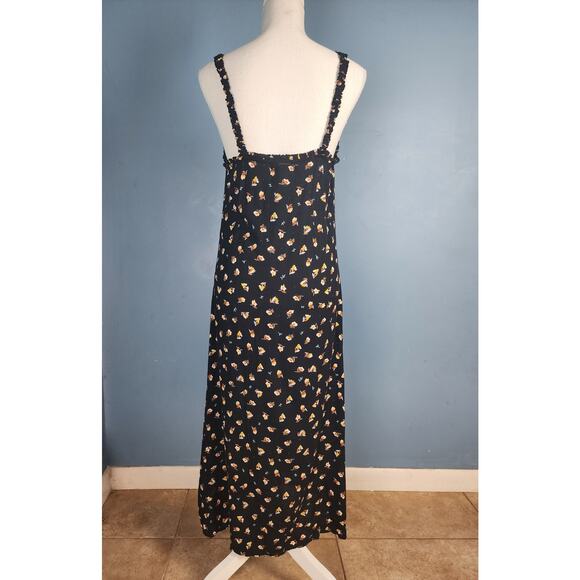 Billabong “Sweet Edges” Midi Dress Floral Print SZ XS - Picture 6 of 9